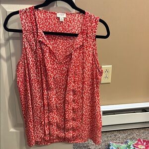J. Crew Sleeveless Blouse Size S